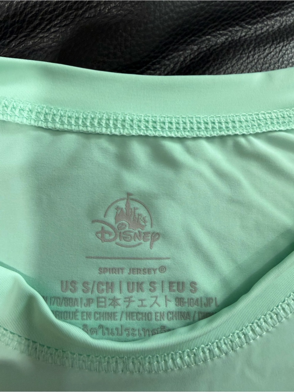 Walt Disney World Mint Green Long Sleeve Beach Spirit Jersey - Picture 3 of 3